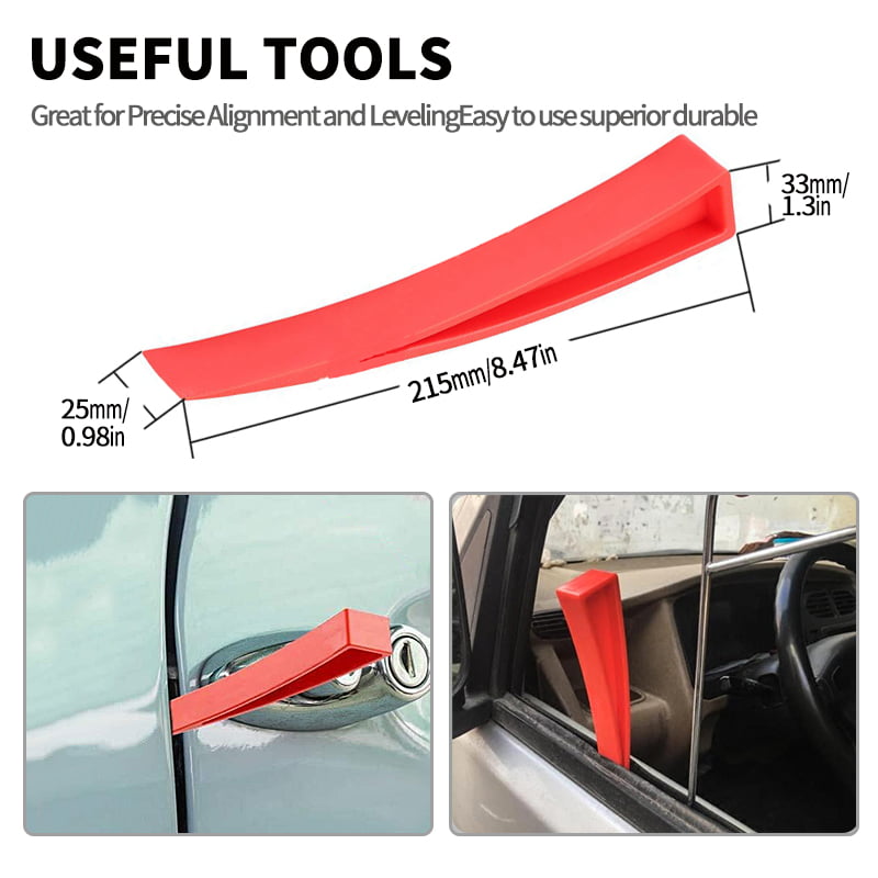 Kidlove 18pcs Car Tools Kit with Long Handle TooL Air Bladder Trim RemovaL Tools Fastener Nuts for AlL Vehicle Types